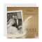 Vintage 50th Anniversary Photo Square Invitations