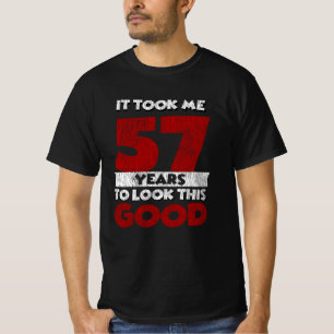 Vintage 57 Years Old Funny 57th Birthday Gift T-Shirt