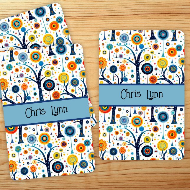 Vintage 60s Vibe Mod Flowers Poker Cards (Creator Uploaded)