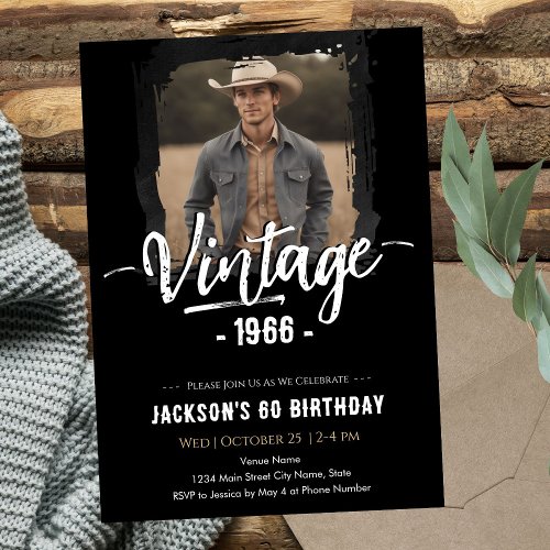 Vintage 60th Birthday 