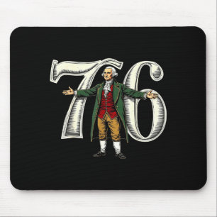 Vintage 6-7 7-6 George Washington 67 Six Seven Ame Mouse Pad