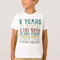 Birthday boy shirt 6 hotsell