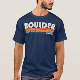 Vintage 70S 80S Style Boulder Co girl T-Shirt