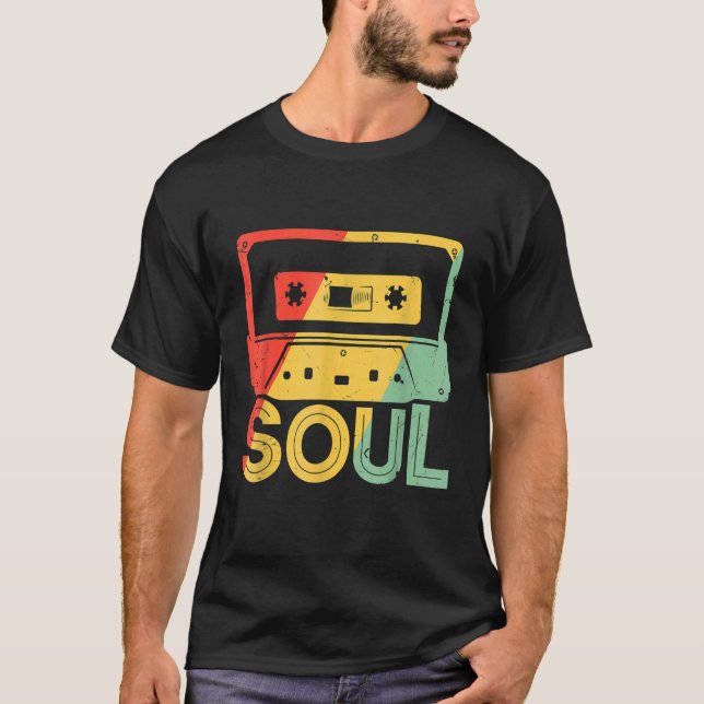 Vintage 70s Costume Funk   for Love of Rare Soul M T-Shirt (Front)