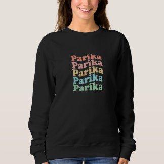 Vintage 70's Guyana Hippie City - Retro Parika Sweatshirt