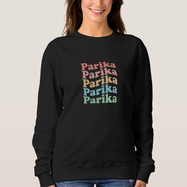 Vintage 70&#x27;s Guyana Hippie City - Retro Parika Sweatshirt (Front)