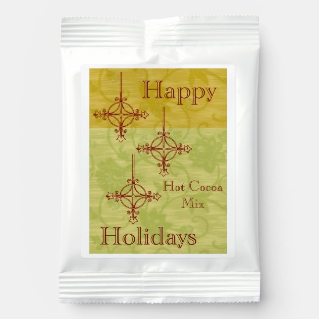 Vintage 70's Style Hot Chocolate Drink Mix (Front)