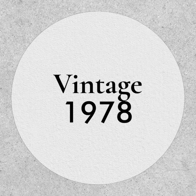 Vintage 78 chapter 47 patch (Front)