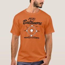 Vintage 80s 1970 Baltimore World Champs