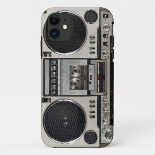 Vintage 80s Boombox Ghettoblaster iPhone 11 Case