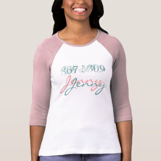 Vintage 80's Pop Culture Phone number 867-5309 T-Shirt