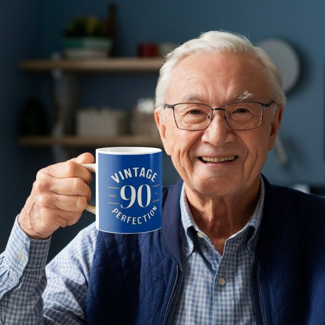 Vintage 90 aged to perfection 90th gifts coffee mug (Creator Uploaded)