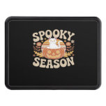 Vintage 90s Cat Pumpkin Halloween Retro Floral Spo Hitch Cover