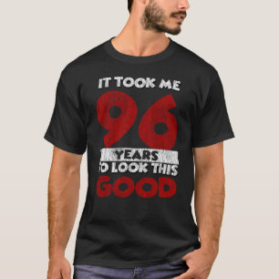 Vintage 96 Years Old Funny 96th Birthday Gift T-Shirt