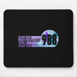 Vintage 988 Shirt Suicide Prevention Lifeline 988  Mouse Pad