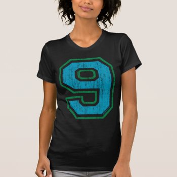 Vintage #9 (for All Apparel) T-shirt by DeluxeWear at Zazzle