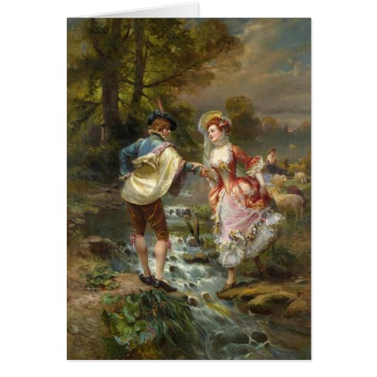 Vintage - A Chivalrous Gentleman, Cards (Front)