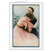 Vintage - A Couple's Embrace, (Front)