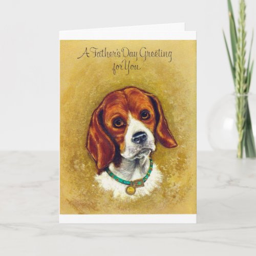 Vintage _ A Fathers Day Greeting Card