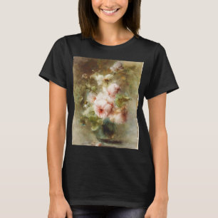 Vintage A vase with Roses Margaretha Roosenboom T-Shirt