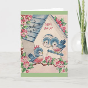 Vintage - A Welcome to the New Baby, Announcement