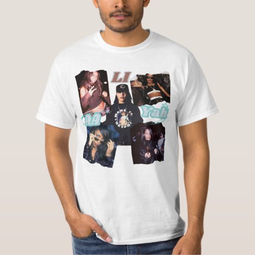 Vintage Aaliyah design T_Shirt
