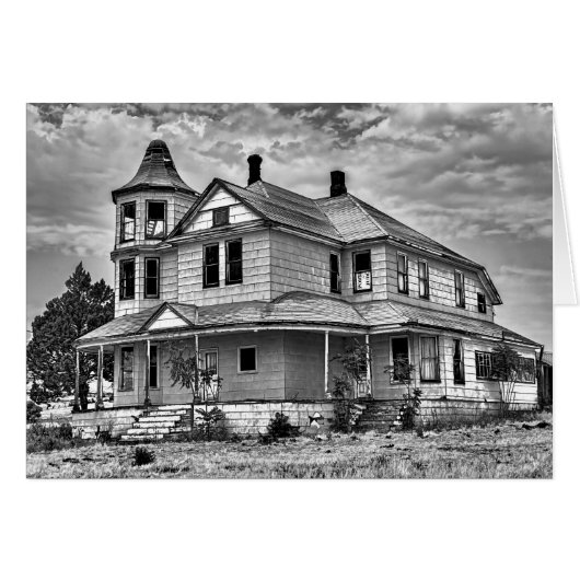VINTAGE ABANDONED HOUSE CARDS (Front Horizontal)
