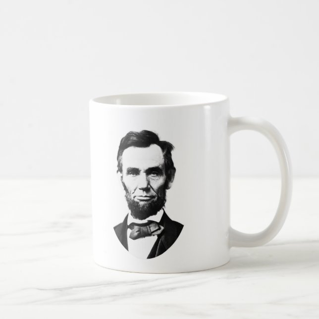 Vintage Abe Lincoln Coffee Mug (Right)