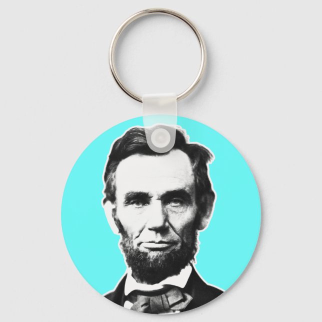 Vintage Abe Lincoln Keychain (Front)