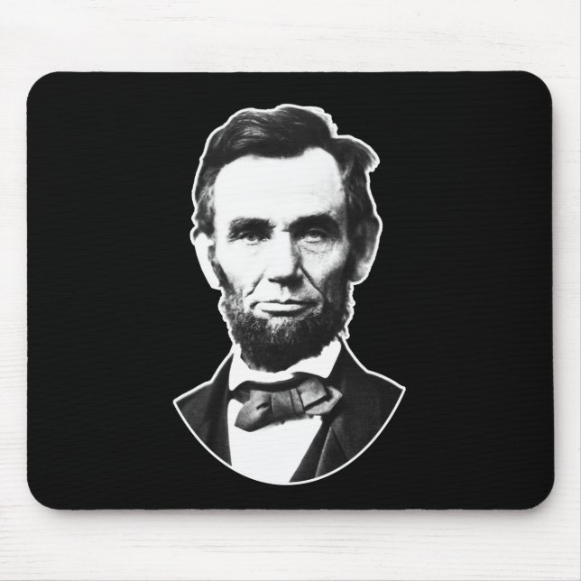 Vintage Abe Lincoln Mouse Pad (Front)