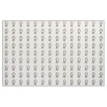 Vintage Abraham Lincoln Portrait Fabric