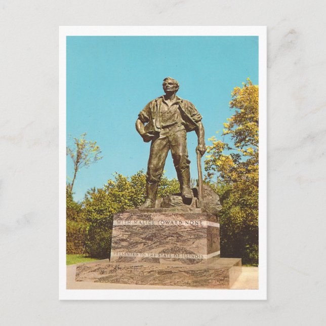 Vintage Abraham Lincoln Postcard (Front)