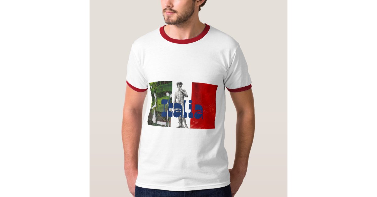 Italia Retro T-Shirt: Italian 80's Vintage-Look Italy Flag