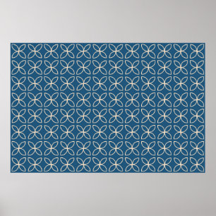 Vintage abstract background. Decorative wallpaper  Poster
