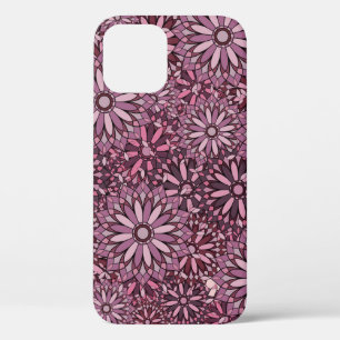 Vintage abstract background. Mandala style. seamle iPhone 12 Case