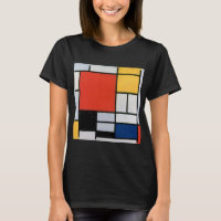 Vintage Abstract Composition by Piet Mondrian