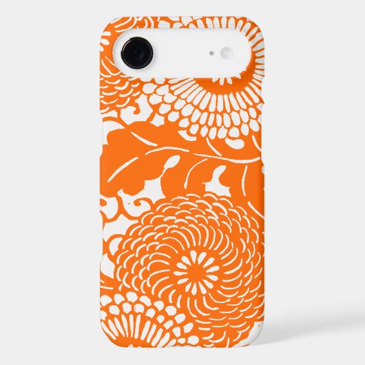 Vintage Abstract Floral Pattern iPhone covers (Back)