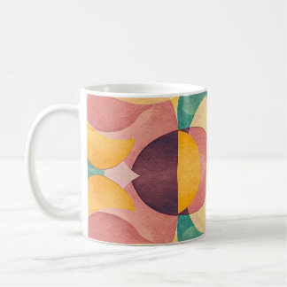 Vintage Abstract Pattern Coffee Mug