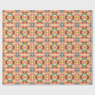 Vintage Abstract Pattern Wrapping Paper