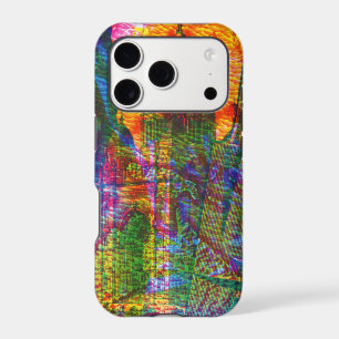 Vintage Abstract Sea Travel Tower iPhone 17 Pro Case