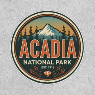 Vintage Acadia National park outdoor nature gifts Patch