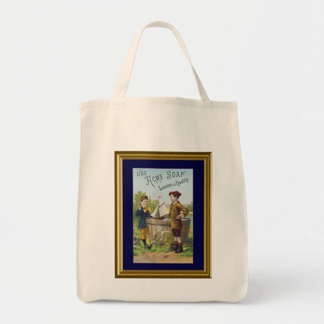 Vintage Ad Acme Soap Tote Bag (Front)