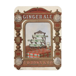 Vintage Ad For Belfast Ginger Ale. 2 Magnet