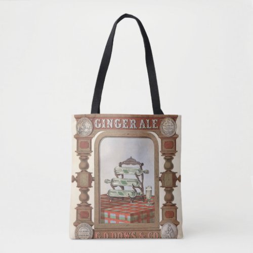 Vintage Ad For Belfast Ginger Ale 2 Tote Bag