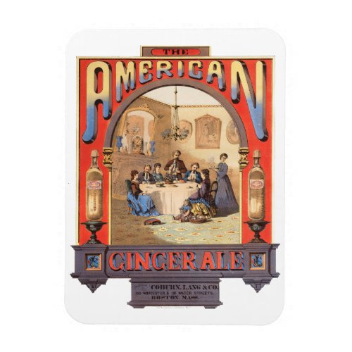 Vintage Ad For Coburn Lang  Company Ginger Ale Magnet