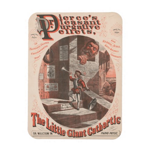 Vintage Ad For Dr Pierces Purgative Pellets Magnet
