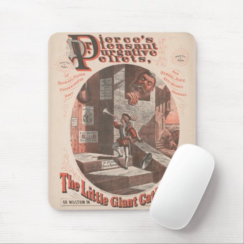 Vintage Ad For Dr Pierces Purgative Pellets Mouse Pad
