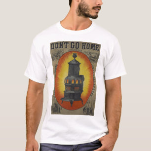 Vintage Ad For Dubuque Soft Coal Burner. T-Shirt