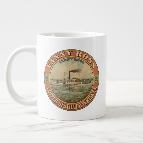 Vintage Ad For Fanny Ross Copper Distilled Whiskey Giant Coffee Mug