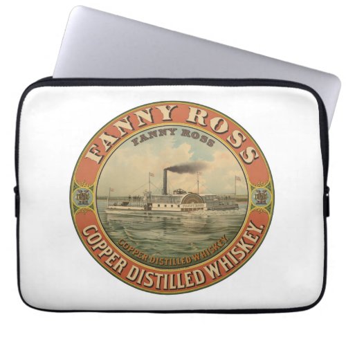 Vintage Ad For Fanny Ross Copper Distilled Whiskey Laptop Sleeve